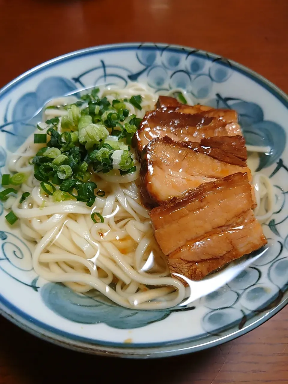 豚バラうどん|ぱやさん