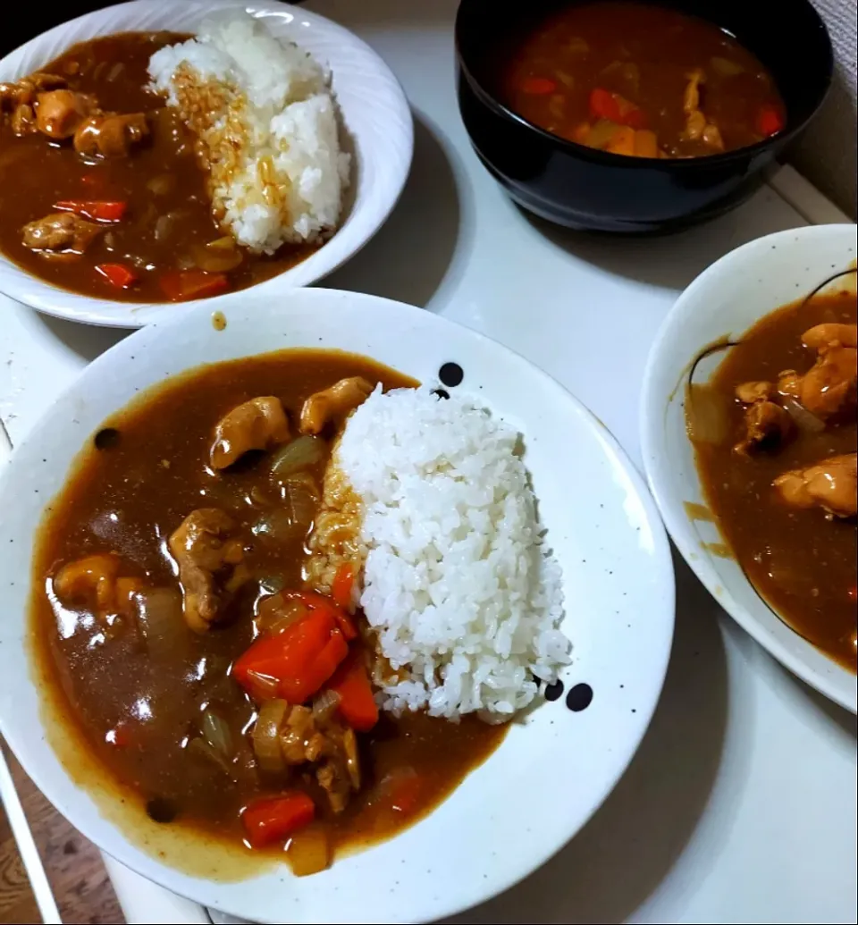 おでんの汁でチキンカレー|あかね空さん