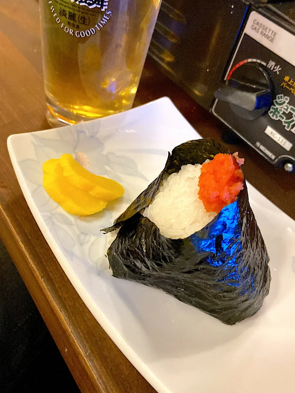 Snapdishの料理写真:明太子おにぎり🍙✨|Hideomi  Nonakaさん