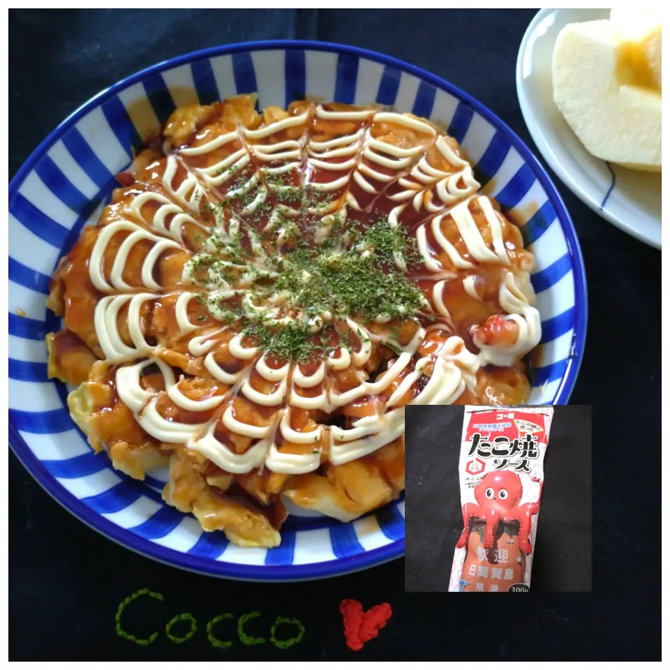 タコのお好み焼き✨|cocco+さん