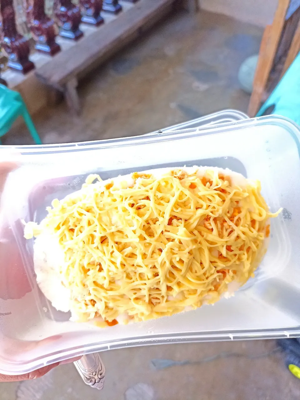 salted cheesy Puto from the Philippines|Mildred Almiraさん