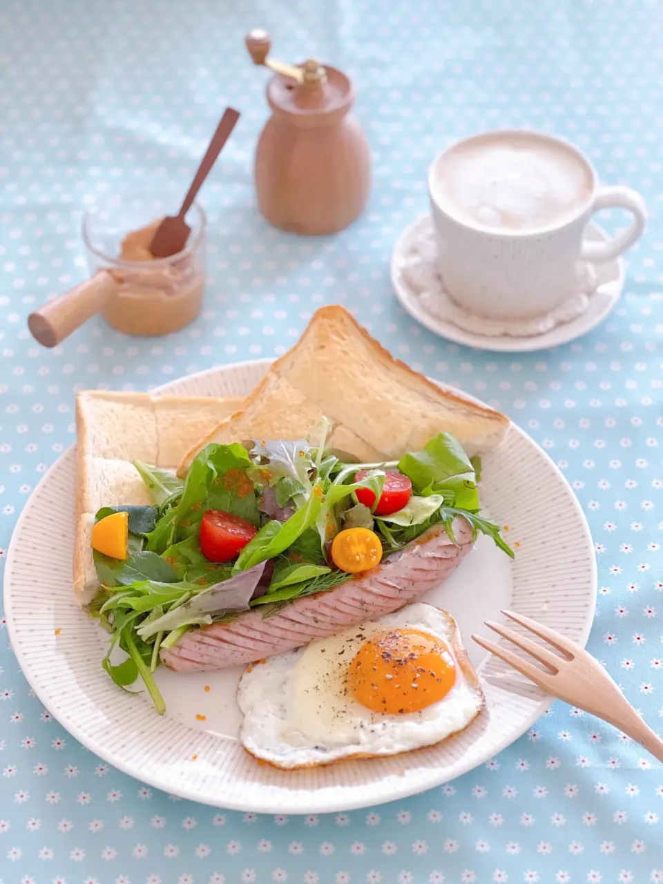 Snapdishの料理写真:朝ごパン|＊Aloha＊さん