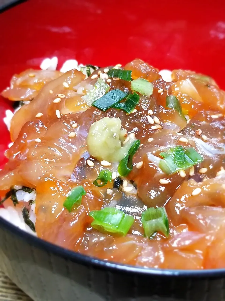 マゾイの漬け丼|ぱんだのままんさん