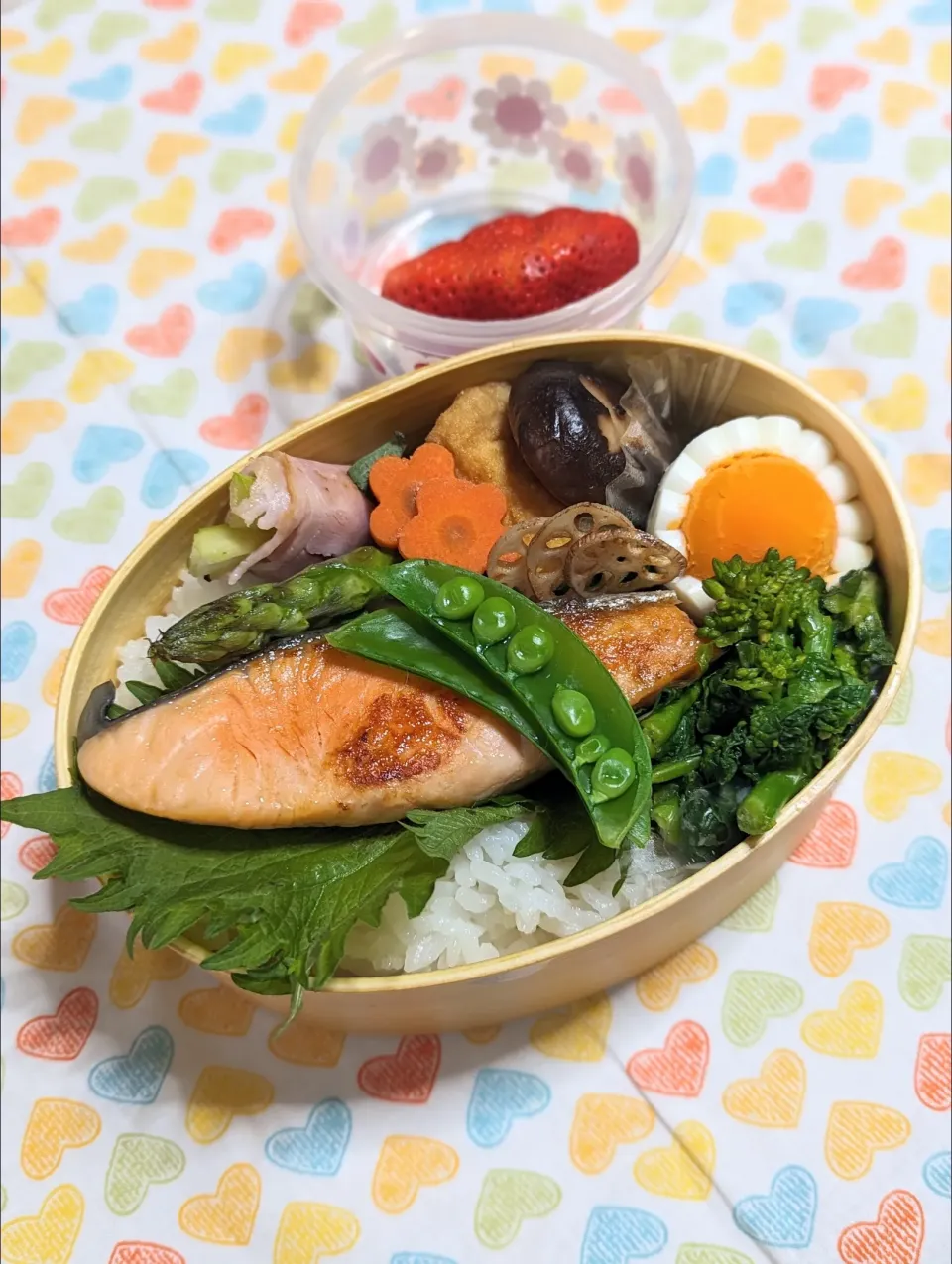 本日のお弁当〜鮭弁当|f.1125beさん