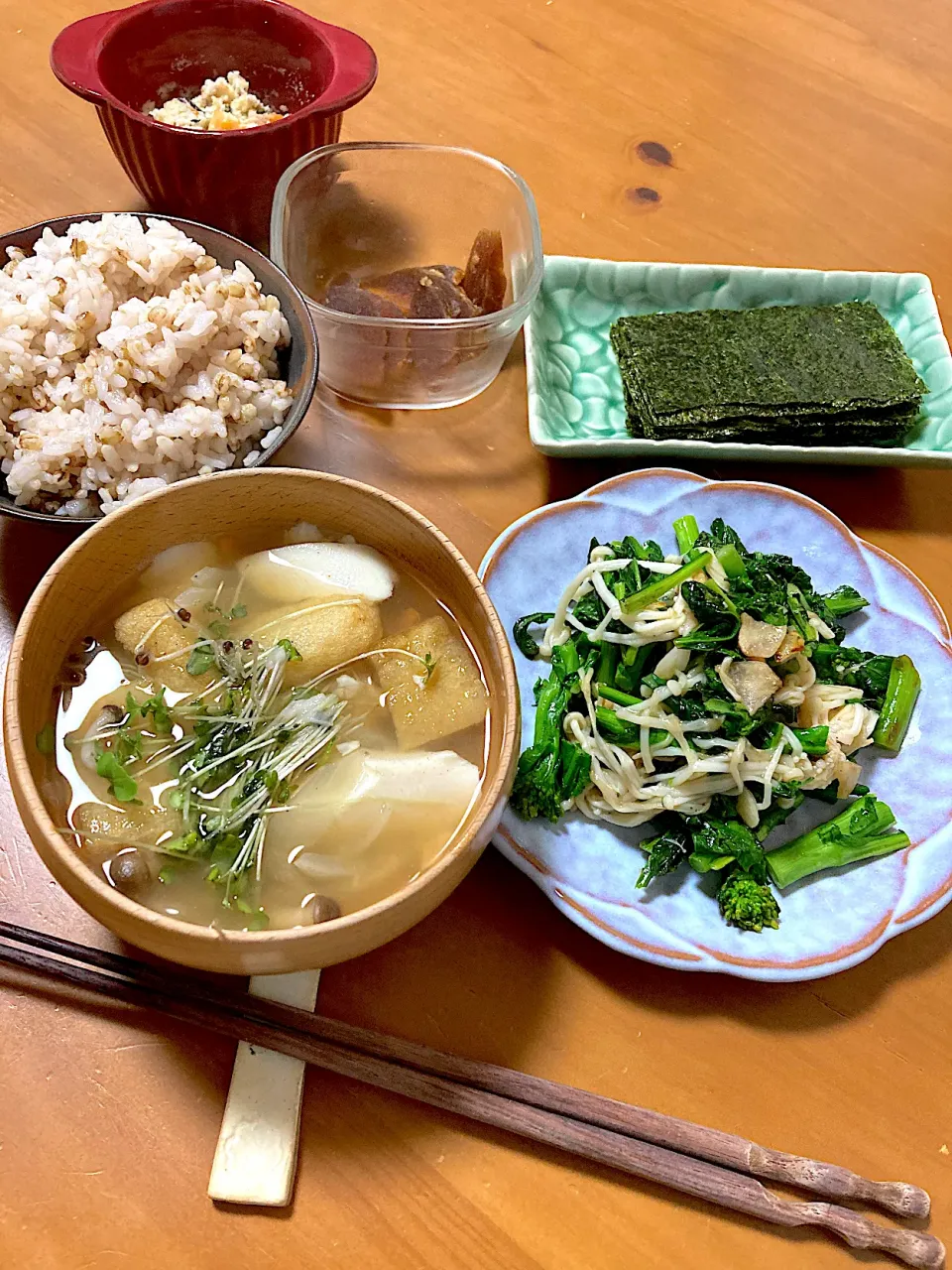 1人晩御飯🧡|さくたえさん