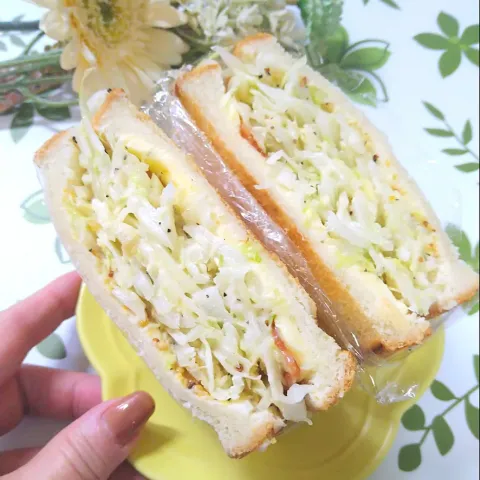 「キャベツ」を使ってみたSnapdishの料理・レシピ写真:MAKUBIさんの料理 沼サン🥪作るよ〜‼️