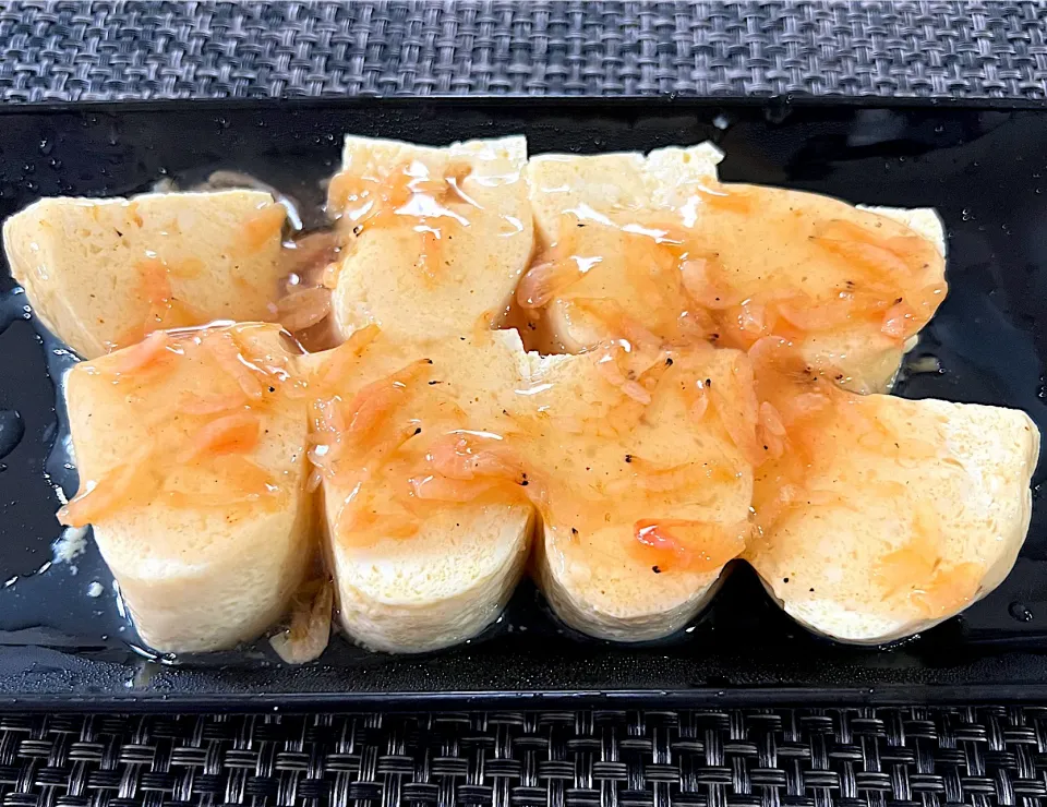 Snapdishの料理写真:【昼呑み！おうち居酒屋メニュー①】ふわふわ卵焼きの桜えび餡掛け|まひるさん