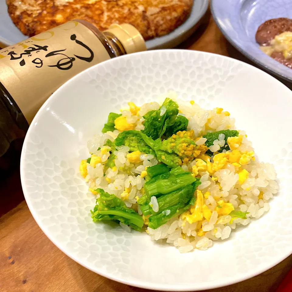 今年も菜の花ご飯🍚|まめすけ。さん