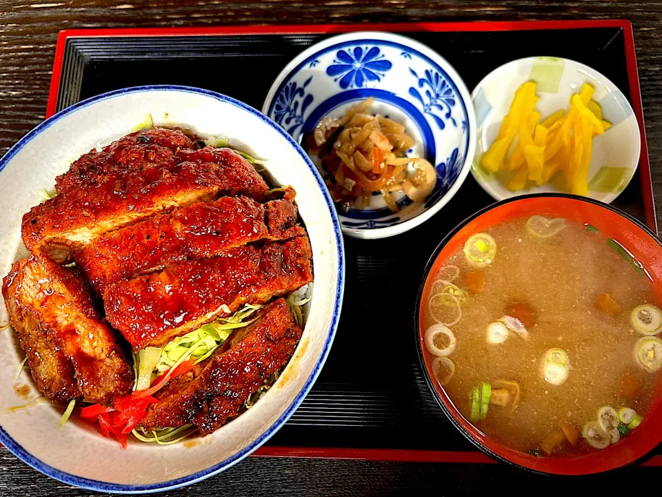 Snapdishの料理写真:会津名物ソースカツ丼　ハトヤ分店|Miyaさん