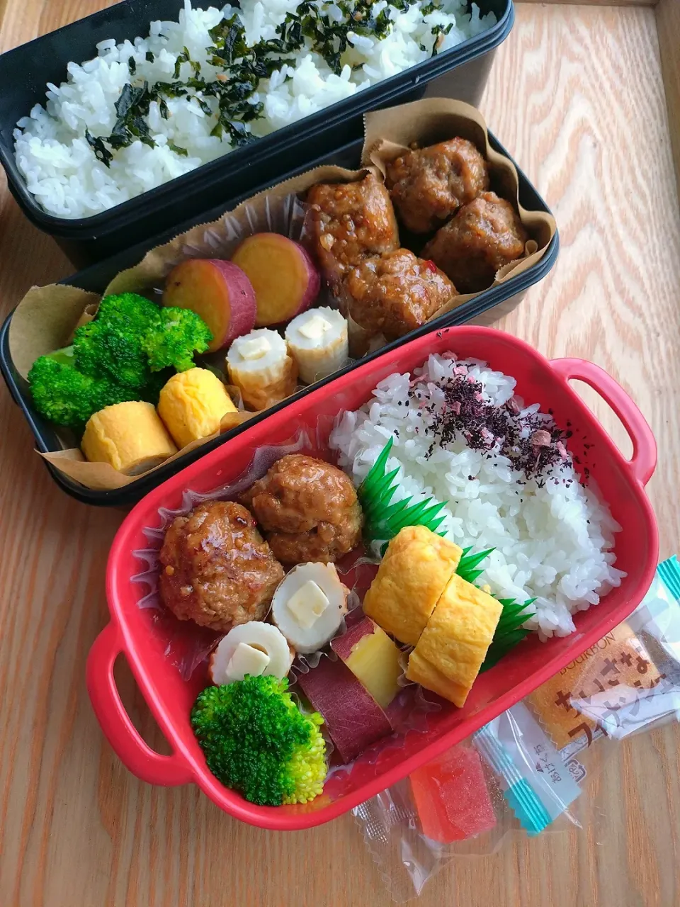 夫と娘のお弁当|みわさん