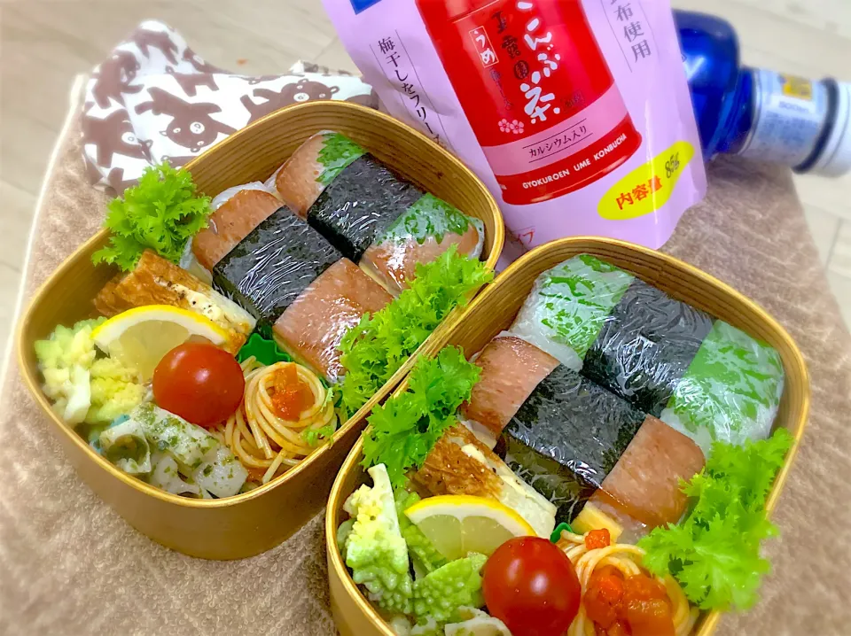 Snapdishの料理写真:今日の夫婦弁⁽⁽ ◟(灬 ˊωˋ 灬)◞ ⁾⁾💕|桃実さん