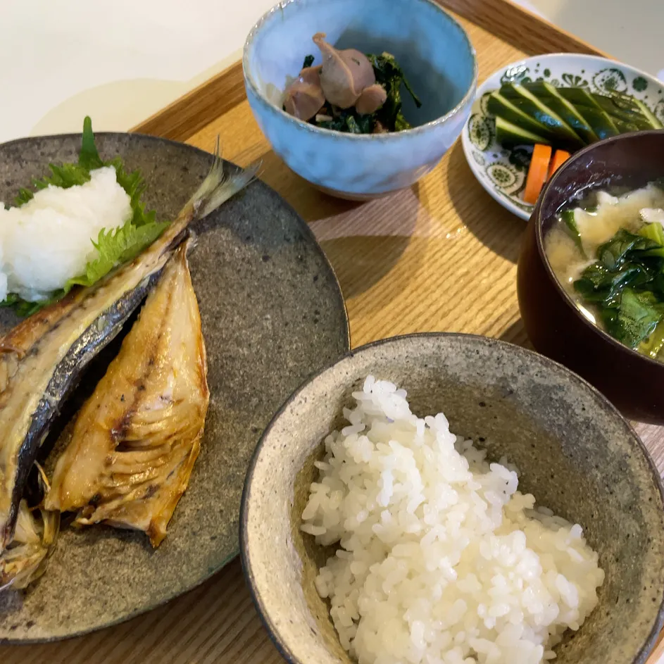 鯵の干物定食|pontalさん