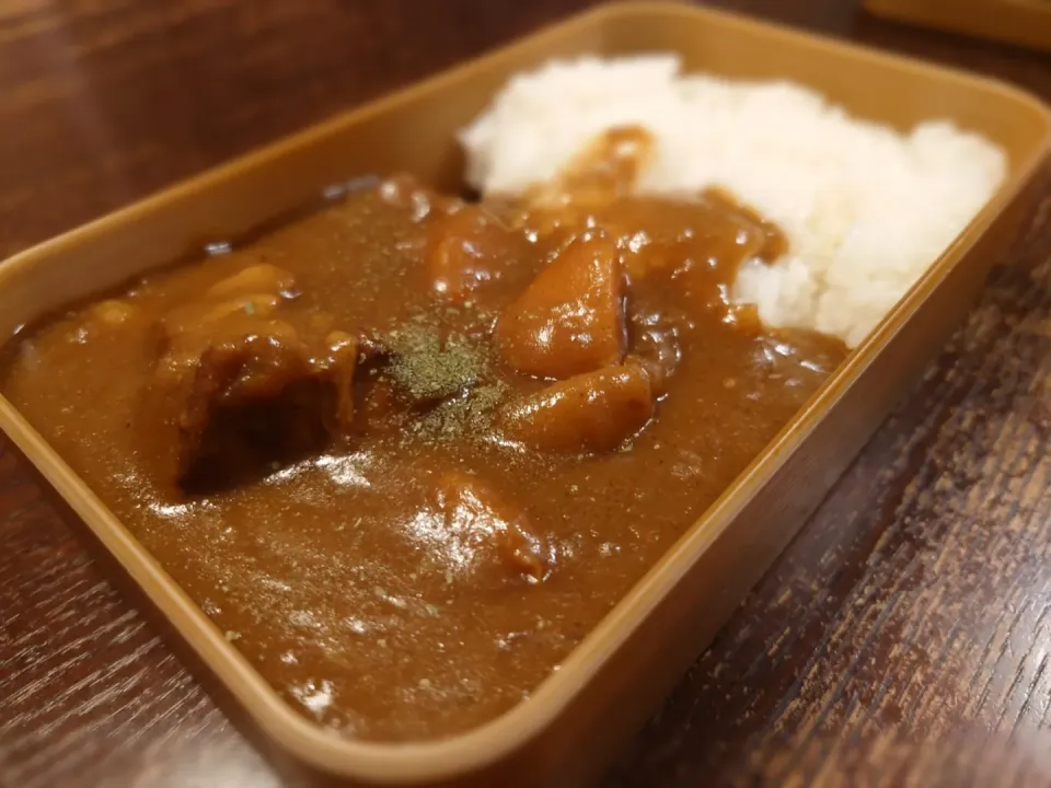 カレーライス弁当(*^^*)|しーPaPaさん