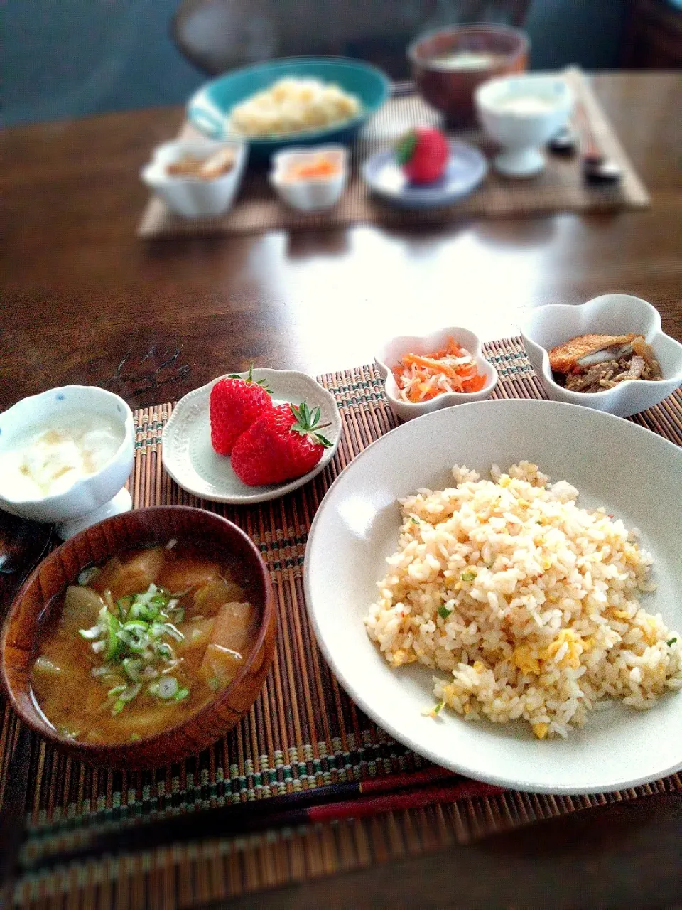 朝ごはん🌅！|まめころさん