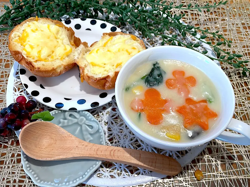 はなちゃん家✿︎仕事前のお家ランチ🍽️|🌼はなちゃん🌼さん