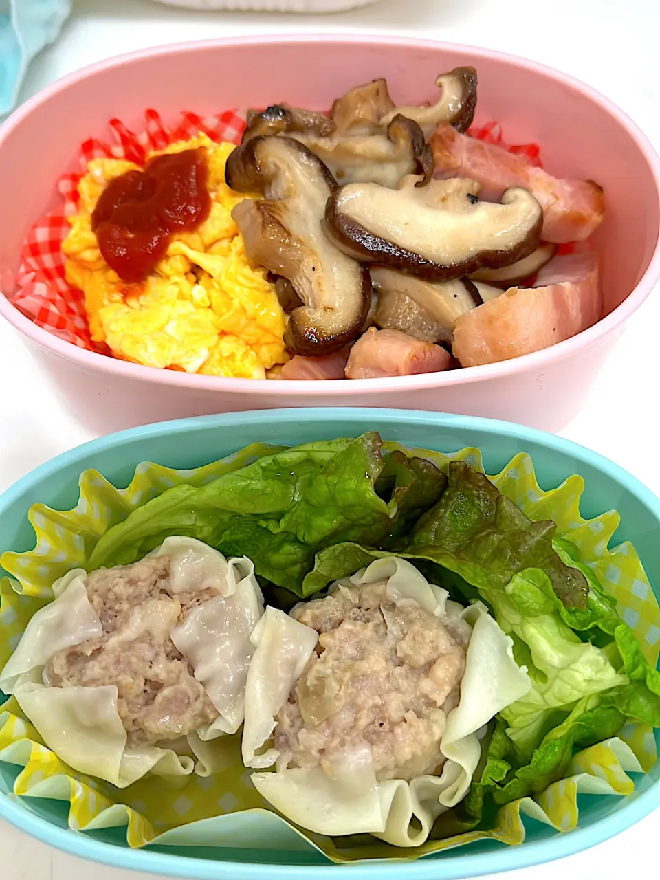 きのことベーコンのバター醤油炒め弁当🐷|❤︎えっちゃん❤︎さん