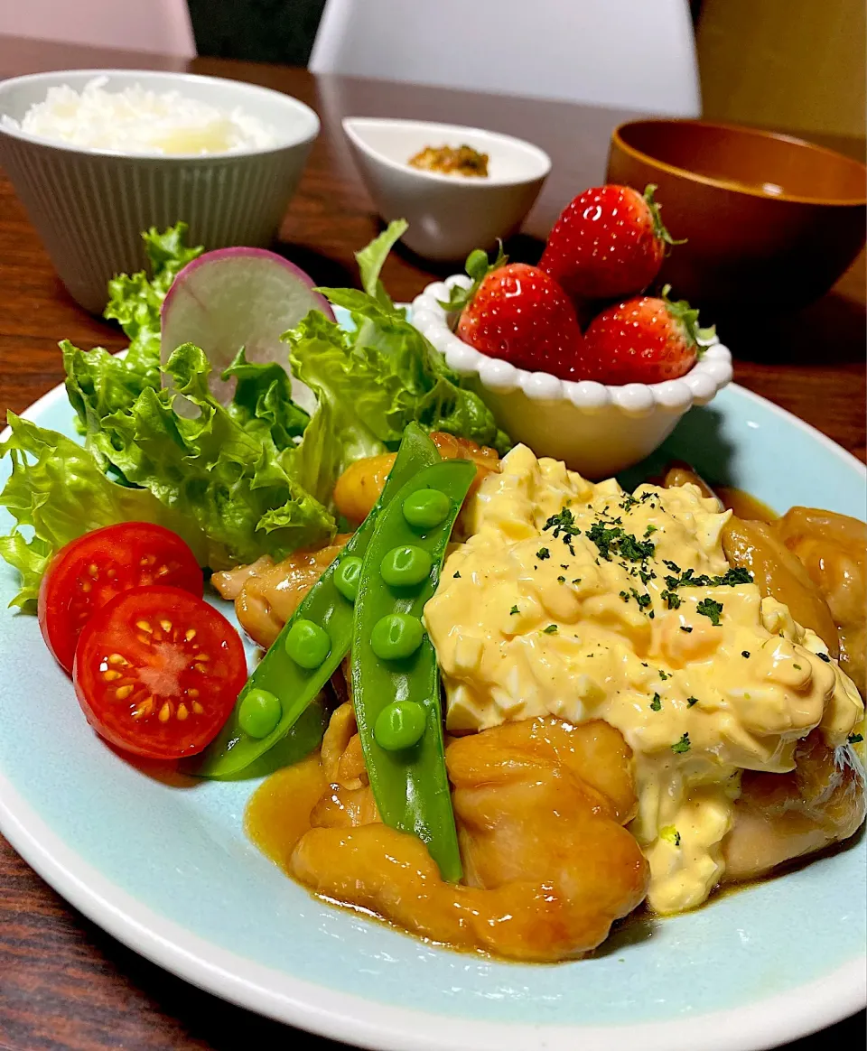 照り焼きチキン タルタル|Saori Nishidaさん