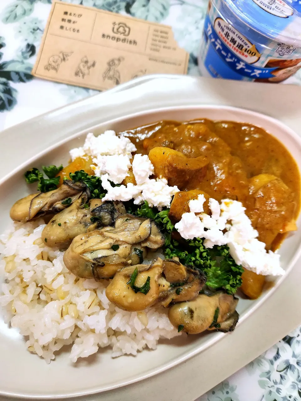 @きなこさんの料理 🔷STAUB 鍋🥔新じゃが春キャベツde食べるスープ🔷→→🔷牡蠣カレー🍛🔷|@きなこさん