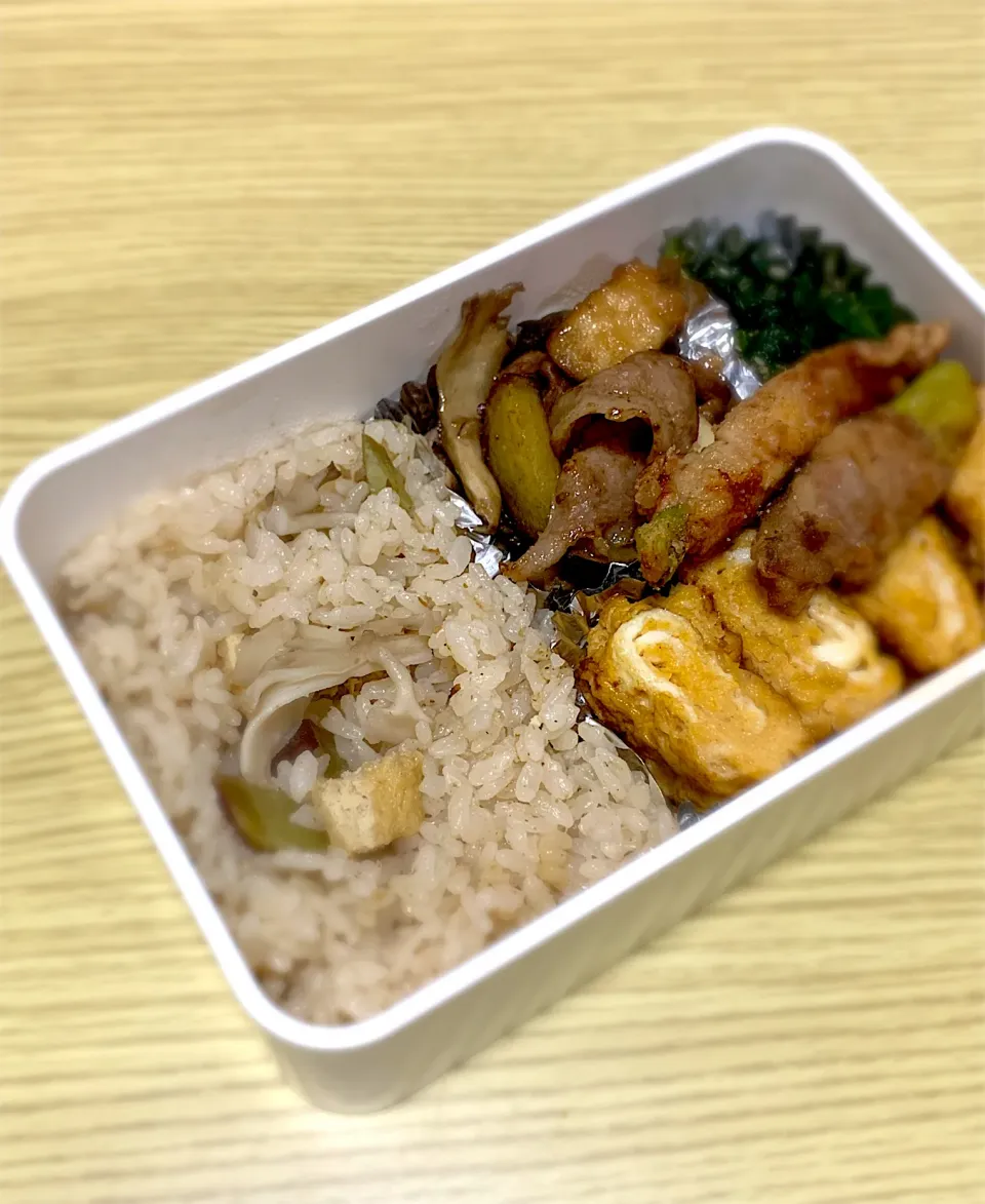 炊き込みご飯のお弁当|▫️さん