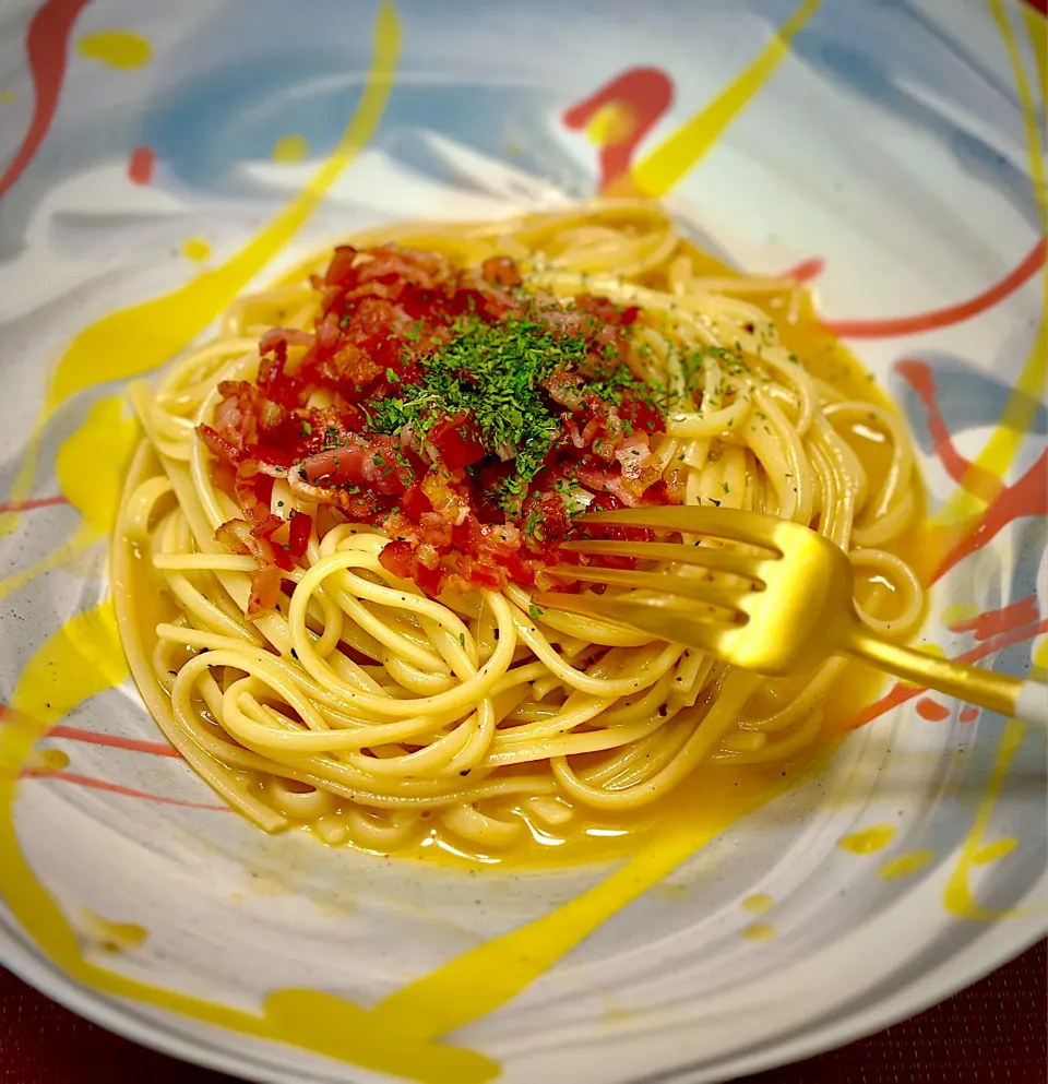 Snapdishの料理写真:カルボナーラ🍝|にゃあ（芸名）さん