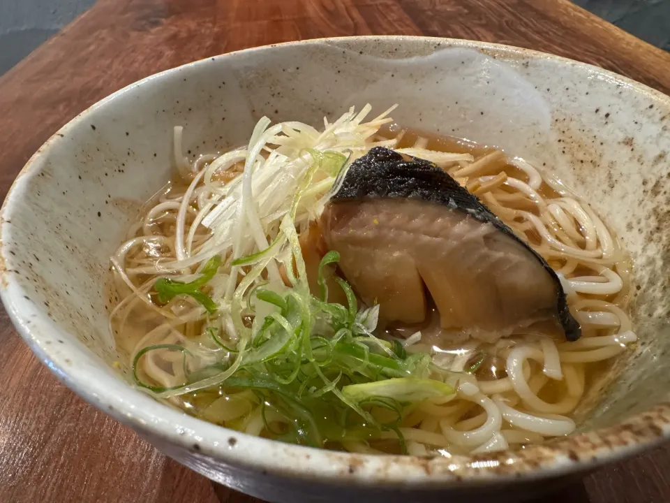 銀鱈の煮付温めん|半田手延べそうめんの店 阿波や壱兆さん