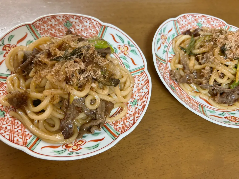 すき焼き風うどん|ポテ子さん