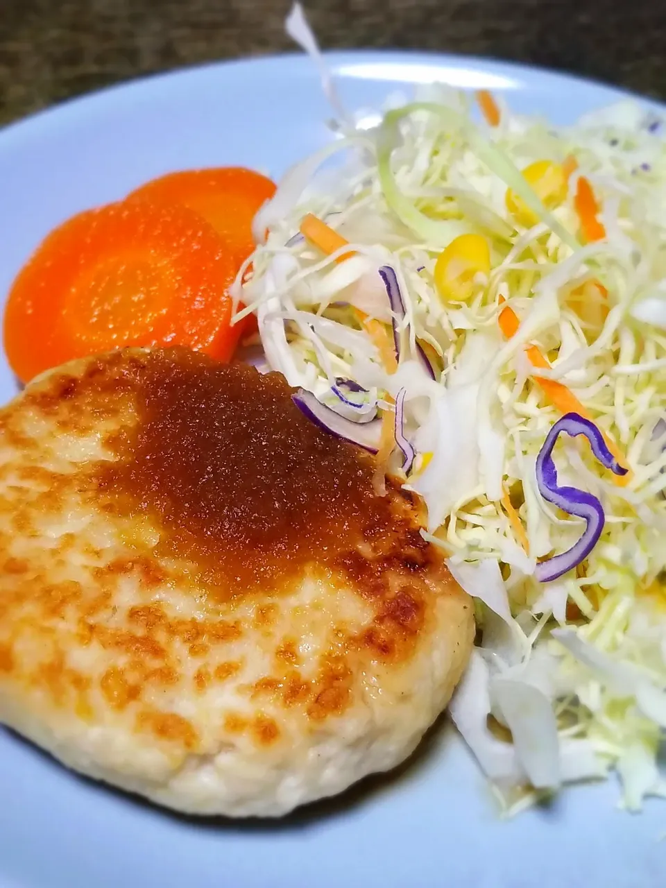 鶏ひき肉と豆腐のハンバーグ|ぱんだのままんさん