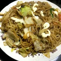 Snapdishの料理写真:簡単焼きそば|ぽてさん