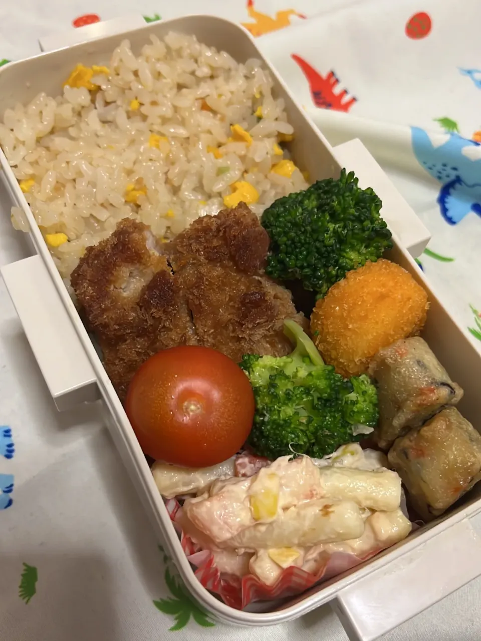 余り物と冷食弁当|ぐっちゃんさん