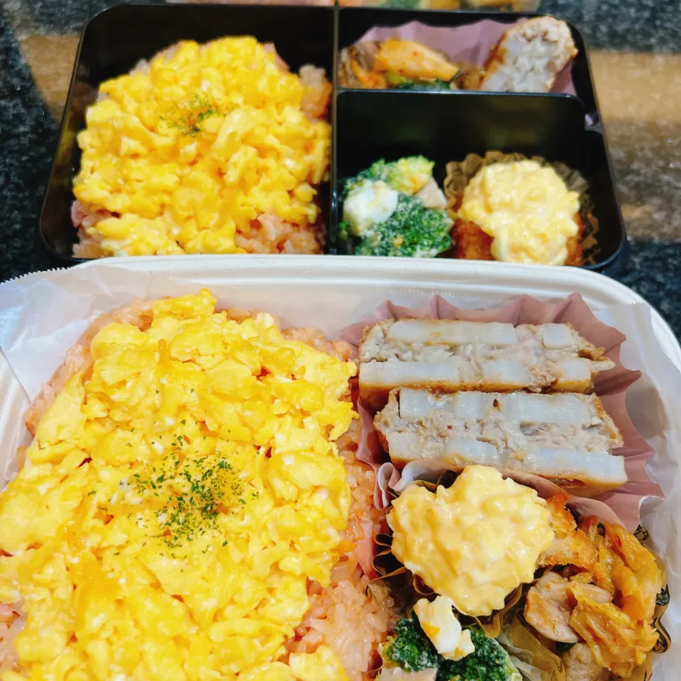 Snapdishの料理写真:本日のお弁当🍱💜|こりなさん