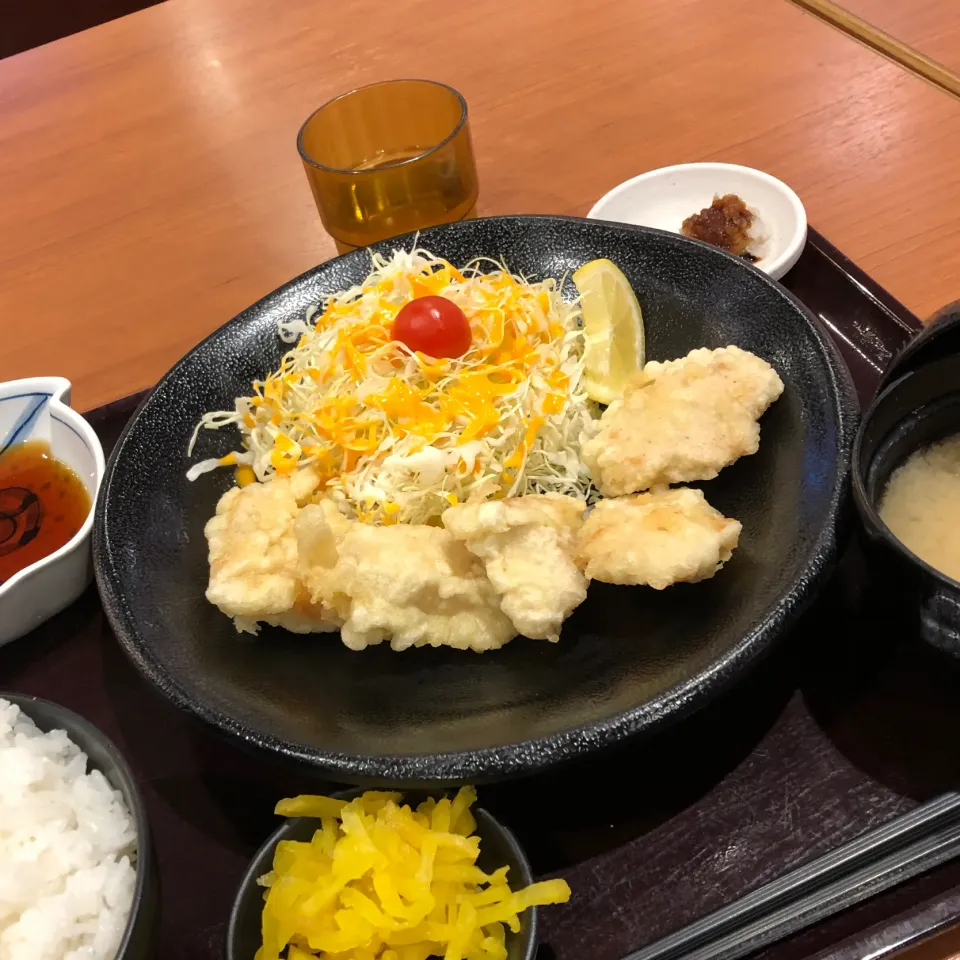 とり天定食|藤本 ひろきさん