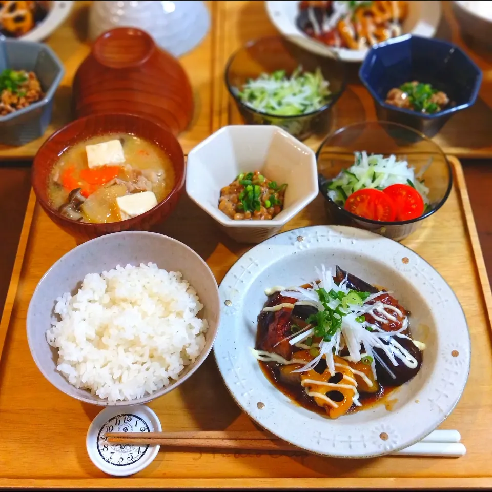 鶏肉の野菜の黒酢あんかけ|こだしーさん