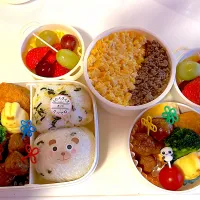 Snapdishの料理写真:遠足弁当！！|いろはさん