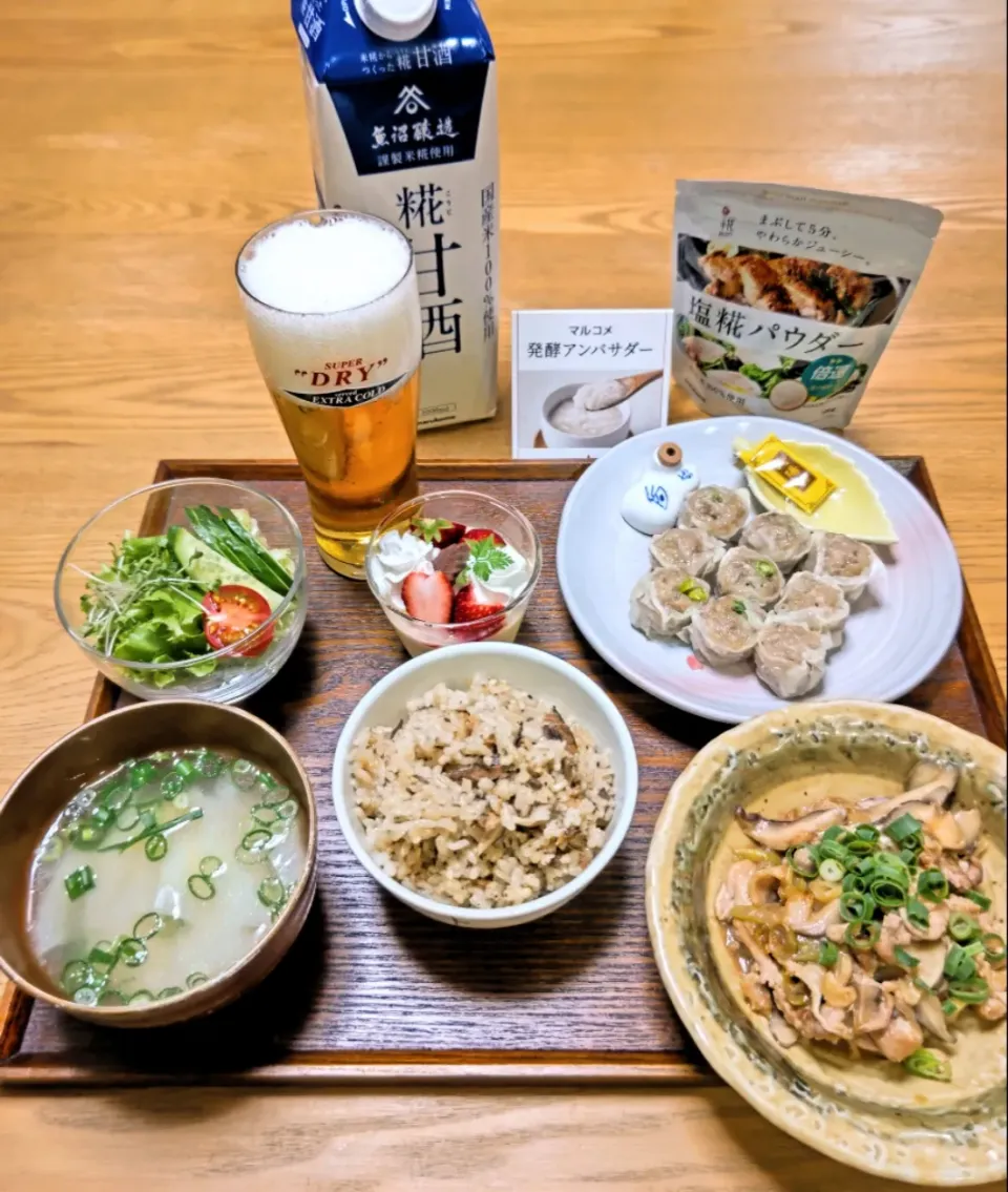 『缶詰消費の炊き込みご飯　プラス塩糀パウダー』|seri-chanさん