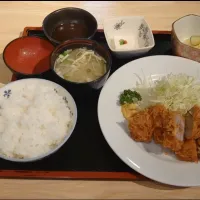 ランチBセット(ヒレカツ)@とんかつ高地屋(川口)|273さん