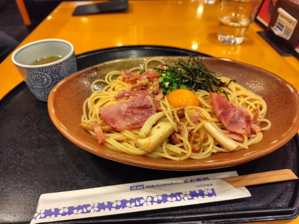 Snapdishの料理写真:きのことベーコンの和風醤油|takacさん