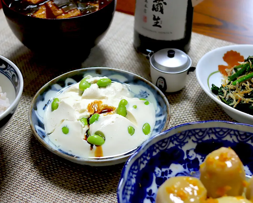 枝豆おぼろ豆腐|かおるさん