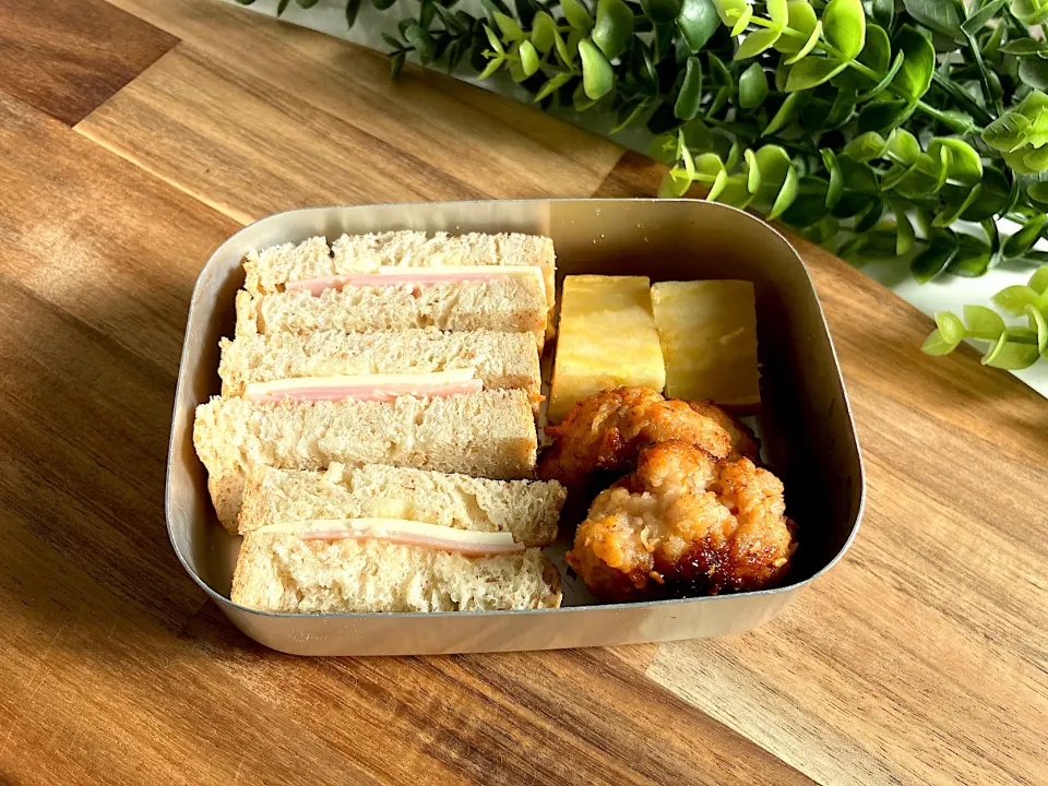 ＊べびたん幼稚園お弁当🍱サンドイッチ🥪＊|＊抹茶＊さん