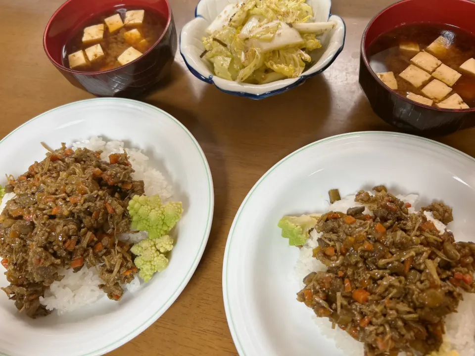 和風キーマカレー|ポテ子さん