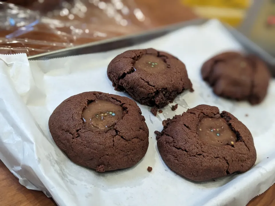 Snapdishの料理写真:クッキーチョコ|つがわ　ななみさん