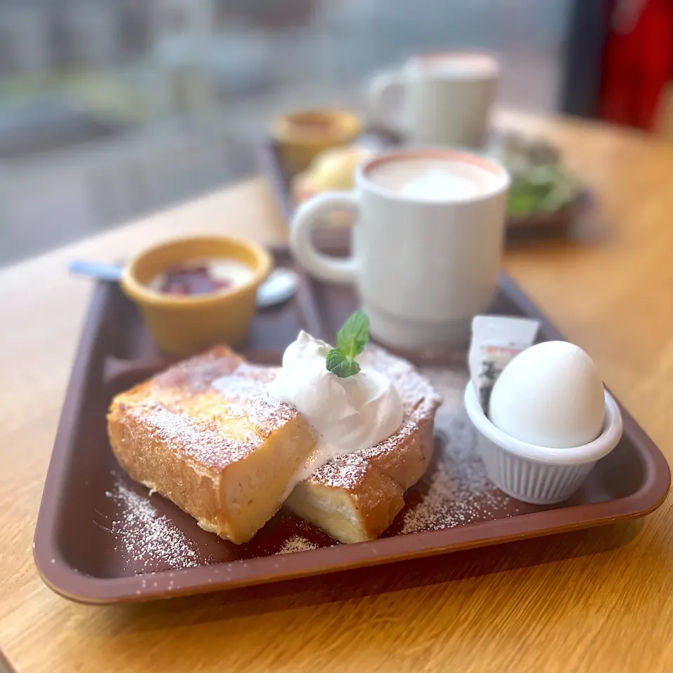 French toast set|skyblueさん