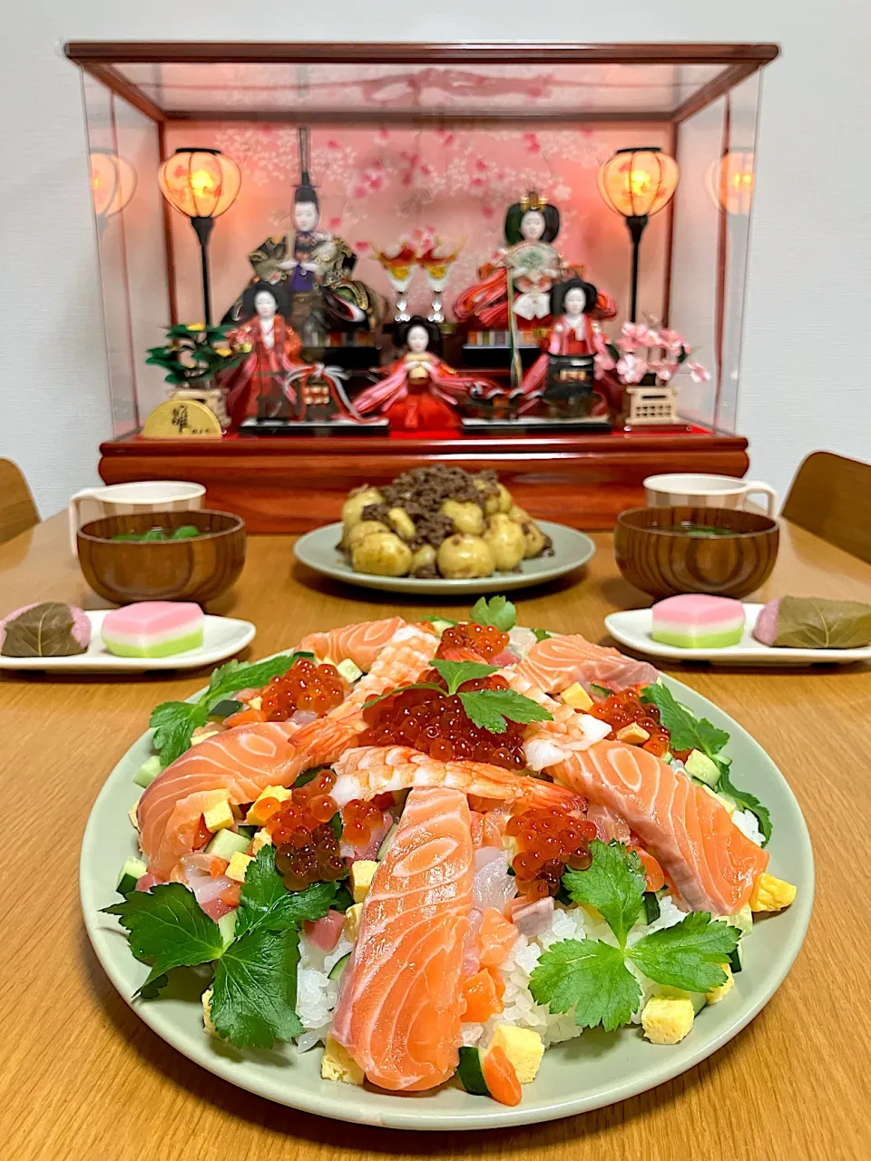 ＊ひな祭り🎎海鮮ちらし寿司＊|＊抹茶＊さん