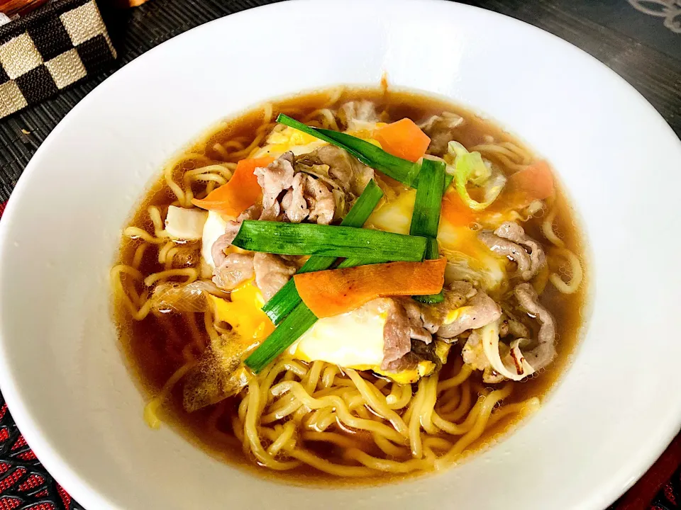 白菜と豚肉のたまごとじラーメン|ゆきえもんさん