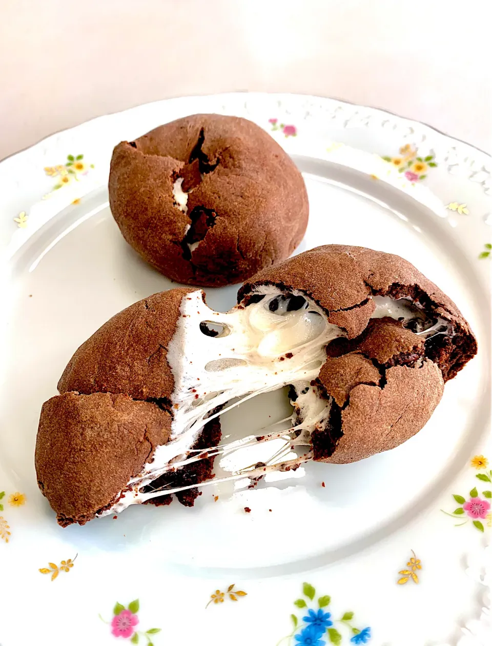 Chocolate Marshmallow Jumbo Cookies|gonbenさん