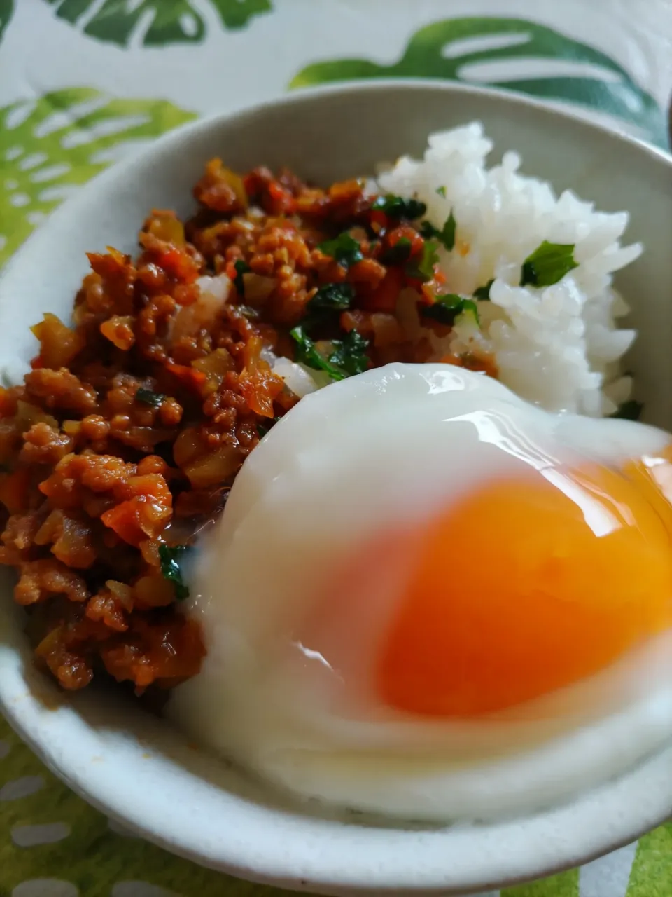 お義姉さんから頂いた、キーマカレー🍀
いただきま～す🥰|rikako♪。.:＊さん