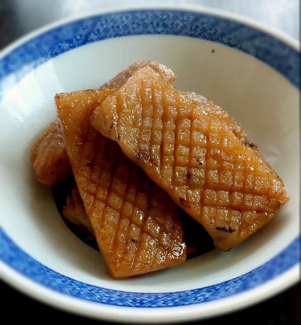 Snapdishの料理写真:焼きイカのような蒟蒻です😋🍴💕|きつねさん