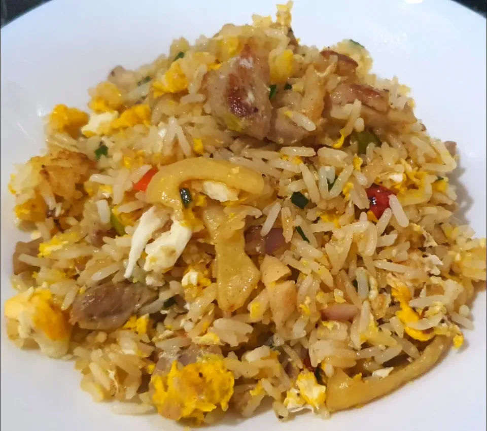 Chicken egg fried rice|🍒lynnlicious🍒さん