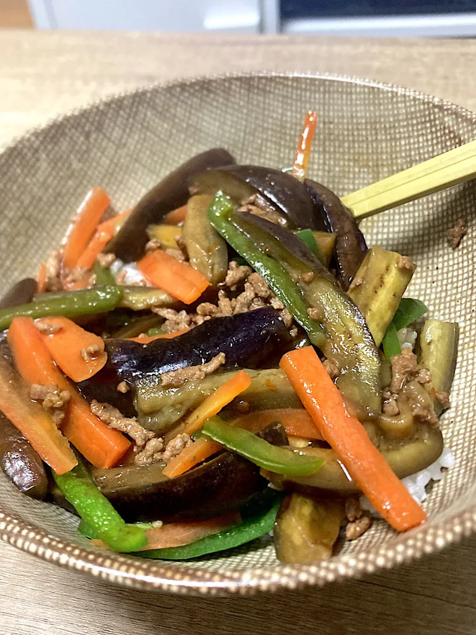 麻婆茄子丼|アラサーOL腸活中！！さん