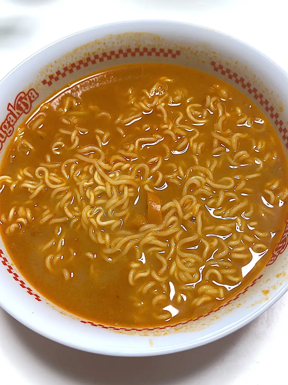 キーマカレーのリメイクで、ラーメン作ったった♫😅😅😅💦💦（笑）|Yoshihiro Andoさん