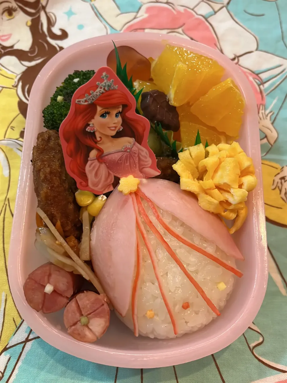 プリンセス👸幼稚園お弁当|リリさん